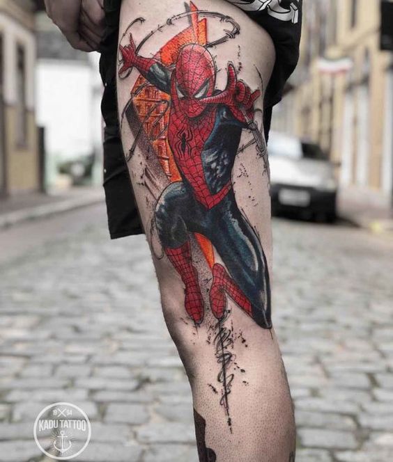 Details 92 about simple spiderman tattoo unmissable  indaotaonec