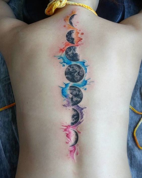 17 spine tattoos that make for beautiful backbones