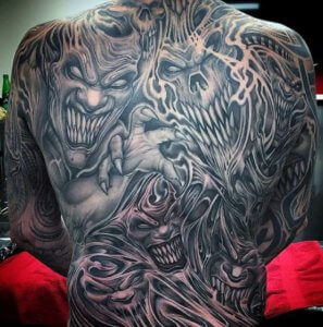 Want to look scary and outstanding Check these demon tattoos 4
