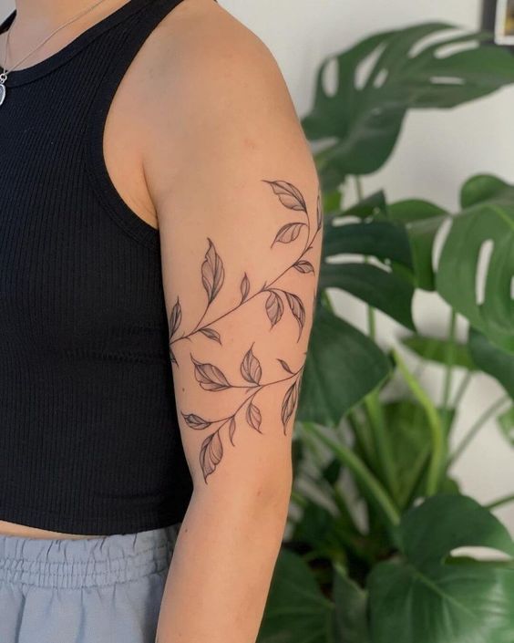 Vibrant Flower Vine Tattoos That are Guaranteed to Captivate You   Thoughtful Tattoos