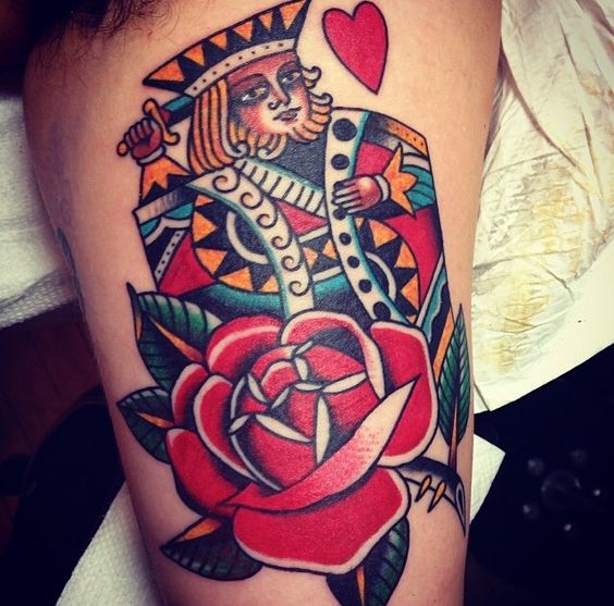 10 Best king of hearts tattoos for women and men