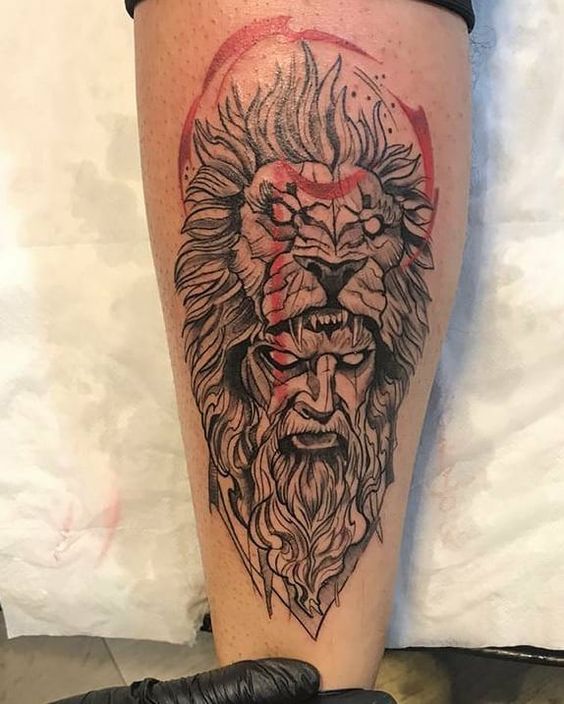 hercules and lion tattooTikTok Search