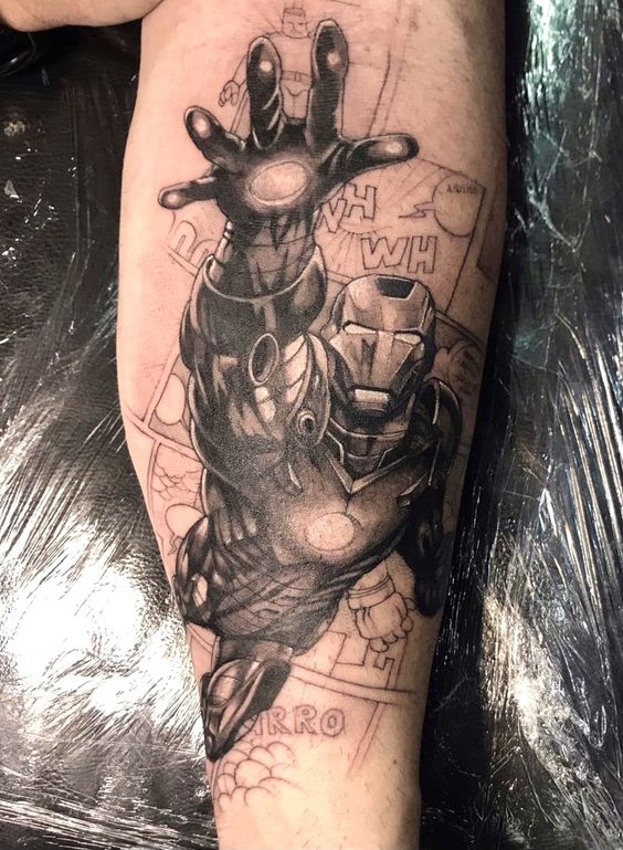 10 Mind-blowing Iron Man tattoos you can find around