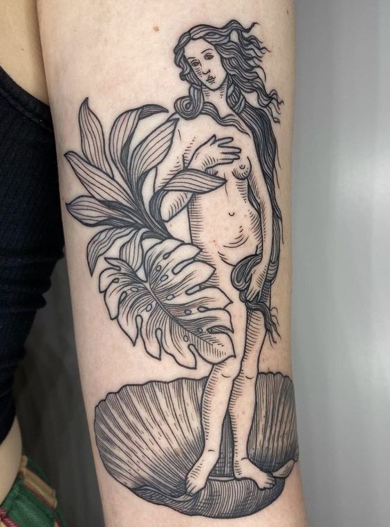Aphrodite tattoo idea Uncover the meaning behind this Goddess tattoo