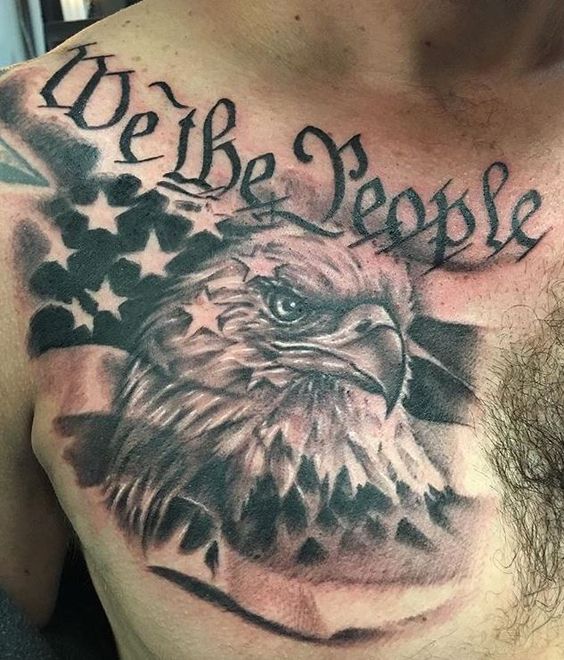 75 Patriotic We the People Tattoos and Ideas  Tattoo Me Now