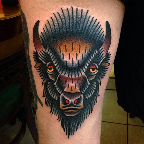 15 Best buffalo tattoo designs
