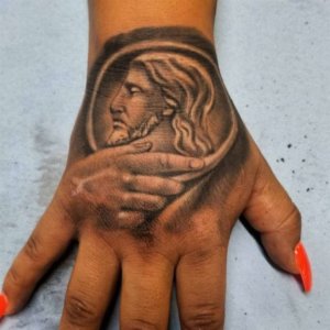 Astonishing San Judas tattos on hand 4