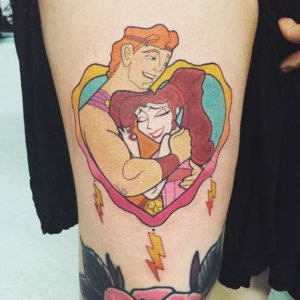 Check these 10 breathtaking tattoos of Hercules from Disney cartoons 5