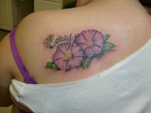 Check why they made no mistake with morning glory flower tattoo 3
