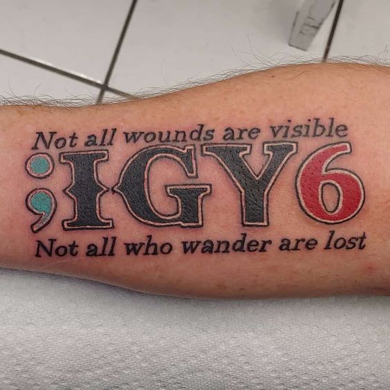 Forearm is memorable place for igy6 tattoo 1
