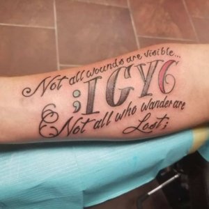 Forearm is memorable place for igy6 tattoo 2