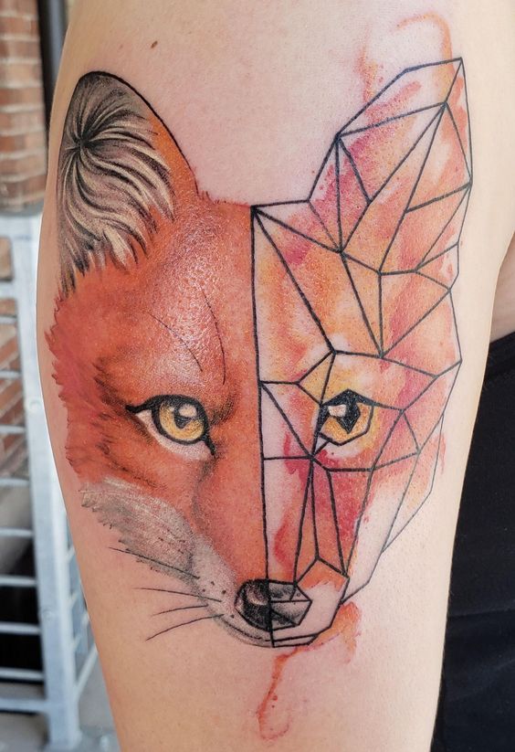 22 cool fox tattoo designs and ideas   Онлайн блог о тату IdeasTattoo