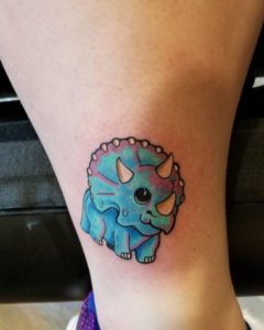Here are beautiful cute dinosaur tattoos you need to consider 4