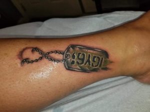 Impressive military style igy6 tattoo 1