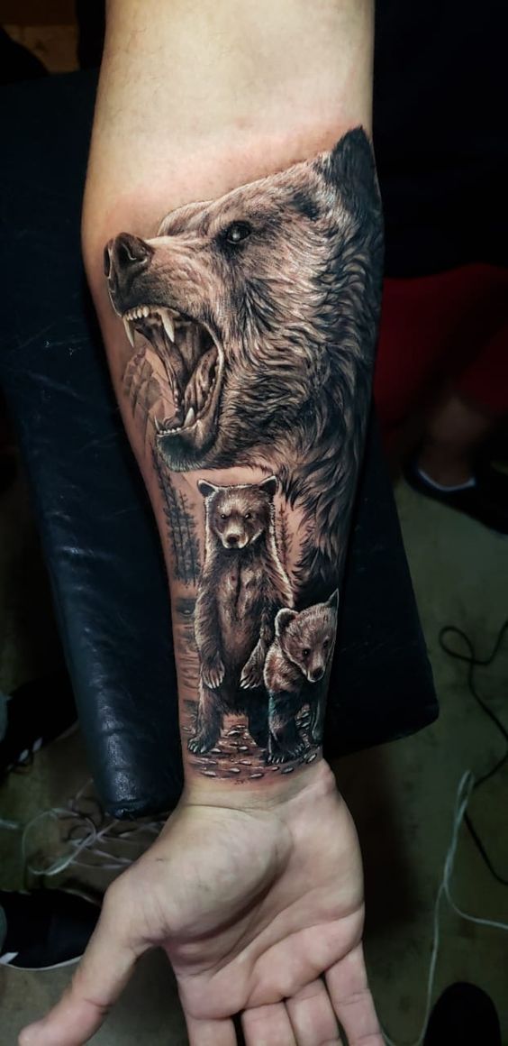 Bear Tattoos for Men  Ideas and Inspiration for Guys