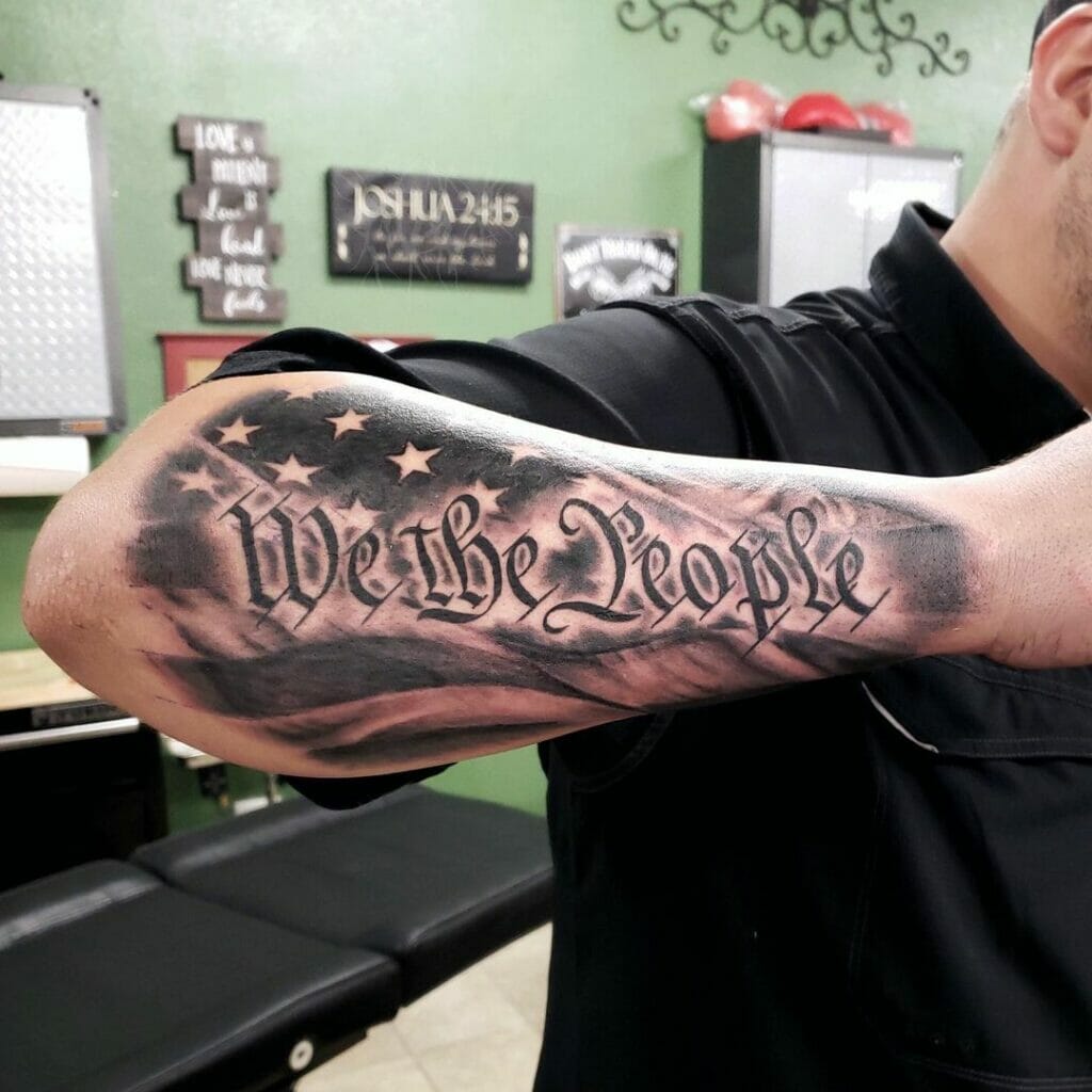 Allen West gets Come and take it gun rights tattoo  Washington Times
