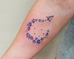 Secrets of breathtaking paper airplane tattoos exposed 3