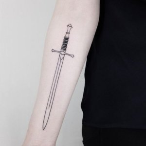 50 Sharp Sword Tattoo Designs  Symbolism of Warriors