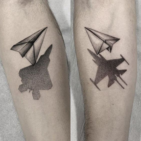 paper-airplane-tattoo-learn-the-meaning-and-find-some-beautiful-ideas