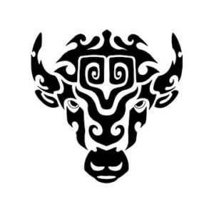 Timeless tribal buffalo tattoo designs you must see 4