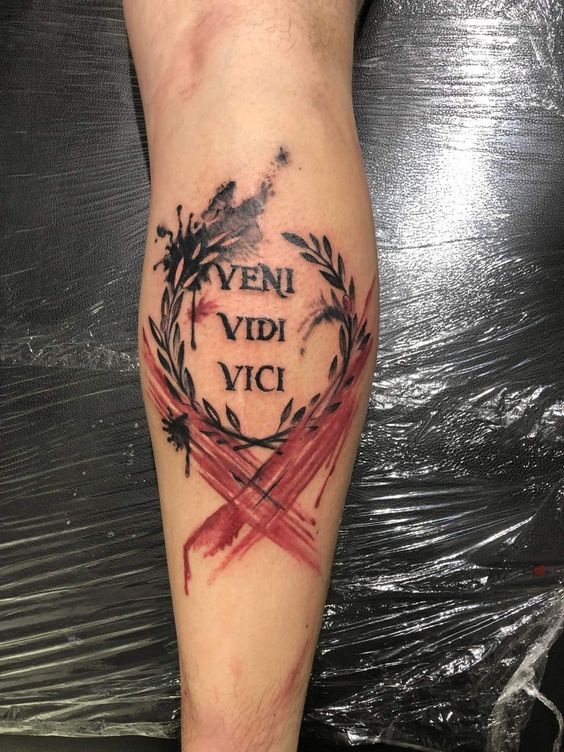 Veni Vidi Vici Tattoo Meaning with Images