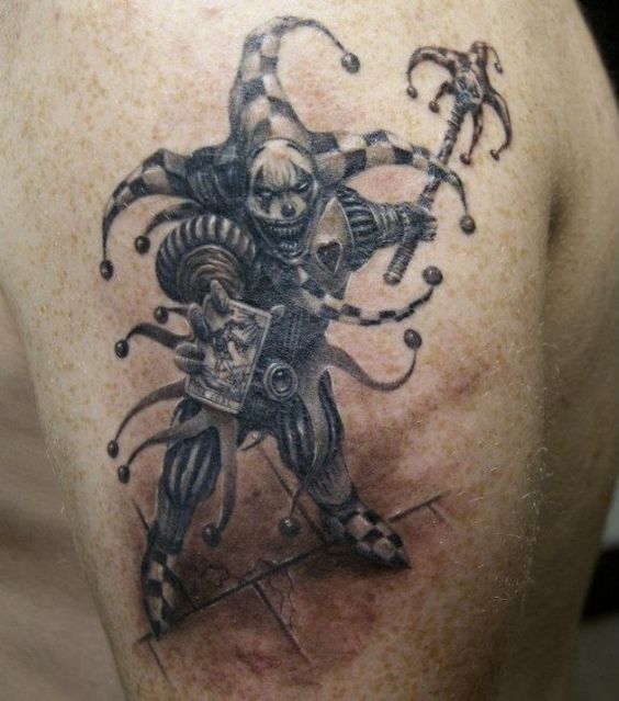 Are jester tattoos really scary?