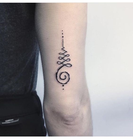 75 Unalome Tattoo Ideas that Contribute to Peace and Serenity  Wild Tattoo  Art