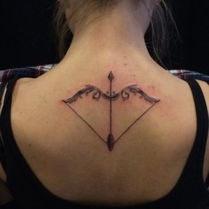 Daily inspiration of bow and arrow tattoo in 10 images 6