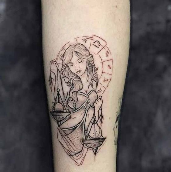Do you know that zodiac signs are often tattooed? Here are some of the best libra tattoos
