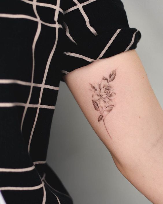 Personal tattoo gardenia wave juniper ocean circle forearm linear  minimalist hippy bohemian  Waves tattoo Forearm tattoos Tattoos