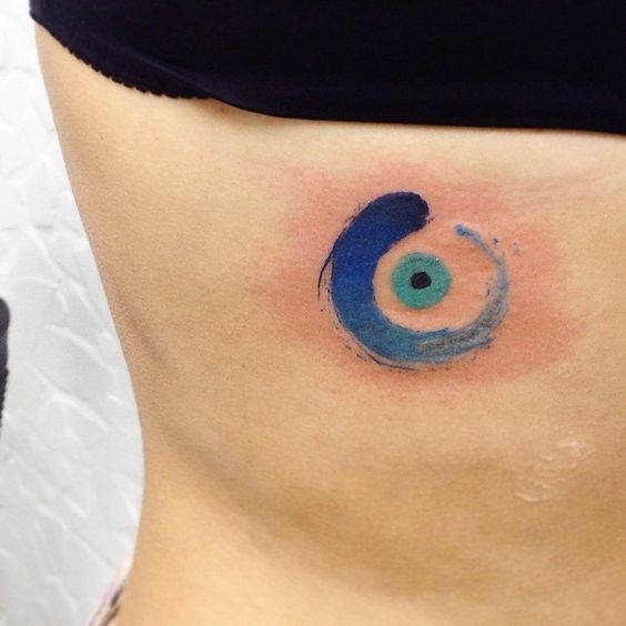 Ideas and meaning of evil eye tattoos