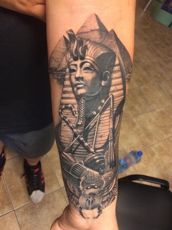 Pharaoh Tattoo  Electric Fresco Tattoos