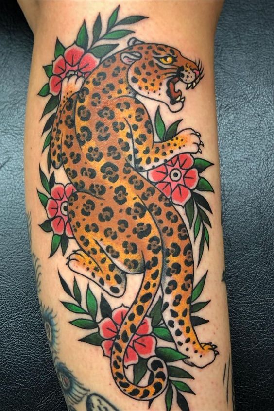 25 Cheetah tattoos a symbol of speed beauty and strength 
