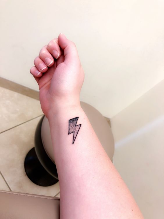Lightning tattoo meaning 6