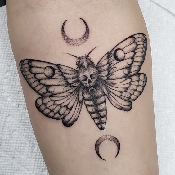 Meaning and ideas for moth tattoo 2