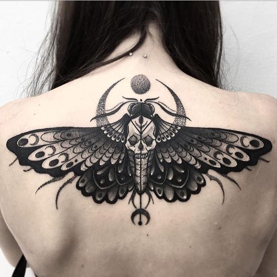 Meaning and ideas for moth tattoo 5