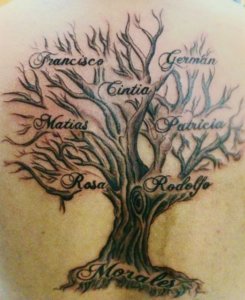 Meaning of family tree tattoo 1
