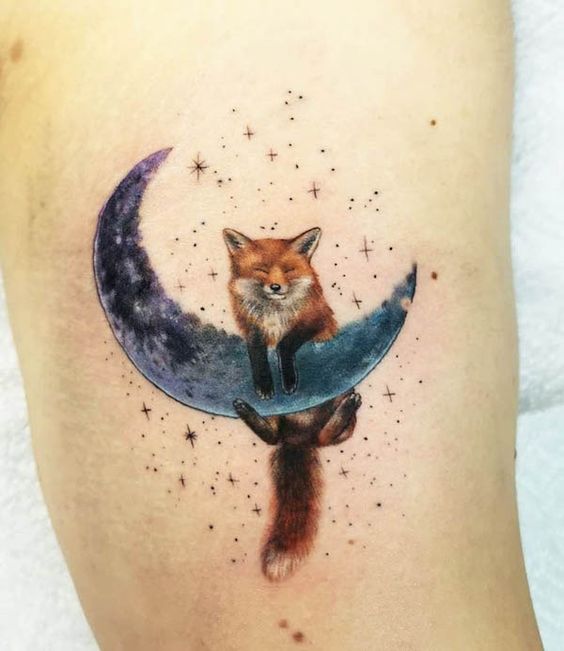 Meaning of fox tattoo and some examples 2