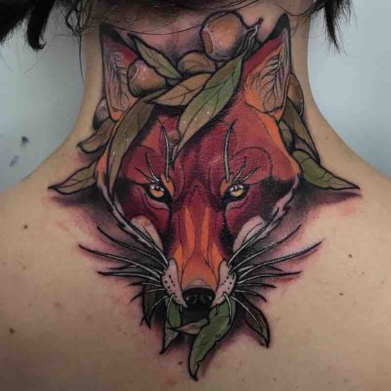 Meaning of fox tattoo and some examples 5