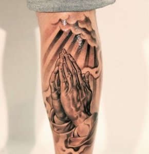 tattoo drawings of praying hands