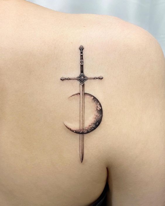Meaning of sword and dagger tattoos with some ideas