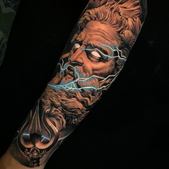 Poseidon Tattoos  Tattoo Insider