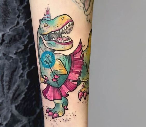 Cute dinosaur tattoo  Pearltrees