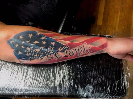 We the People tattoos meaning and some examples of them 2