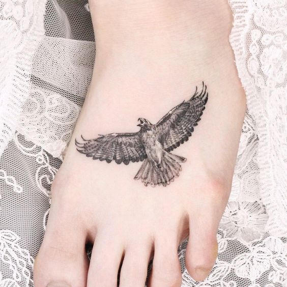 Why are those small hawk tattoos so fantastic
