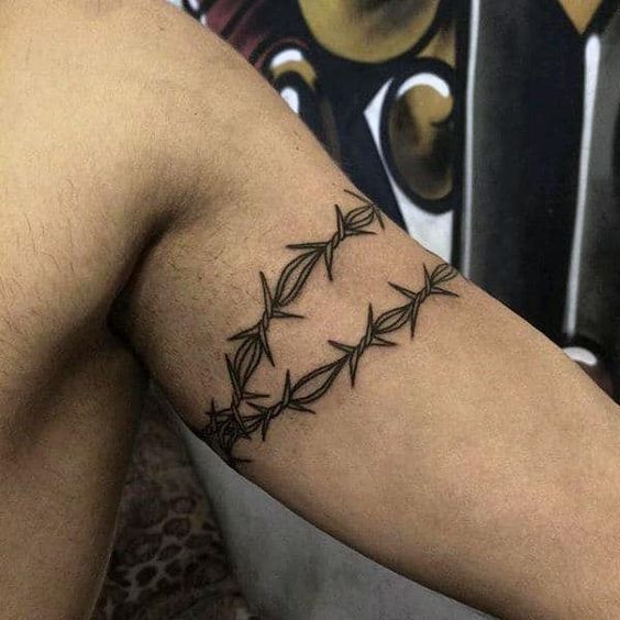 Inksomnia Tattoo  Barbed wire wraparound by Lee hexxadtattoos tattoos   Facebook
