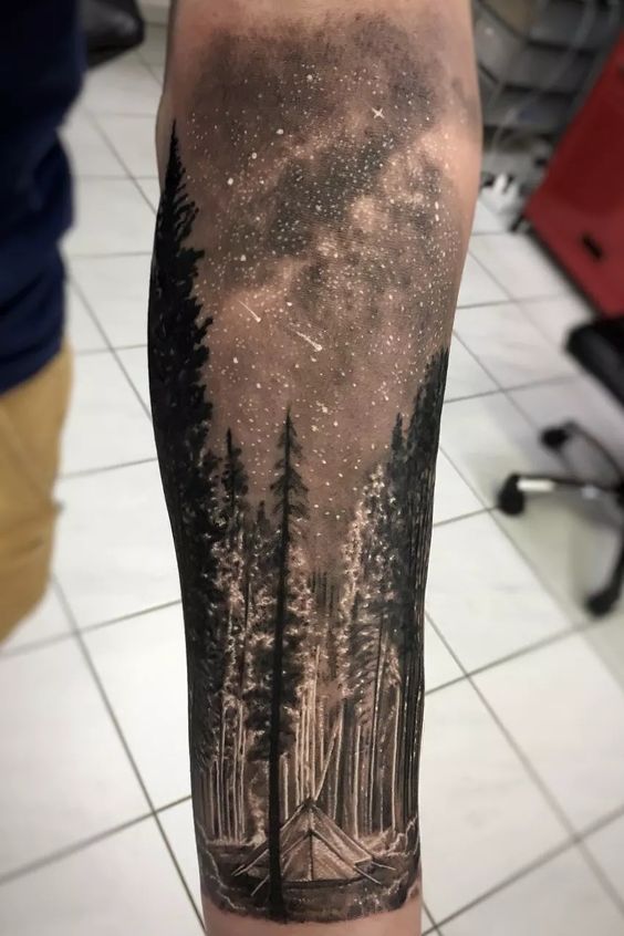 Meaning of forest tattoo 1
