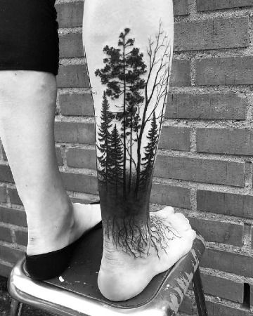 Meaning of forest tattoo 5