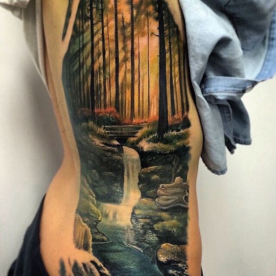 Meaning of forest tattoo 6