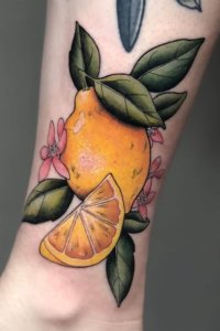 10 Best lemon tattoo ideas by our opinion 4